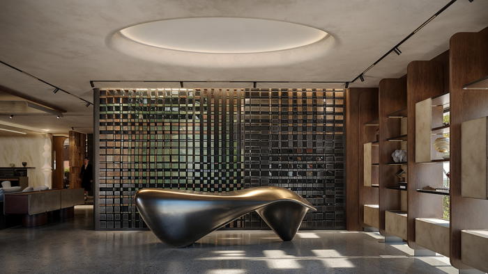 შოურუმის დიზაინი